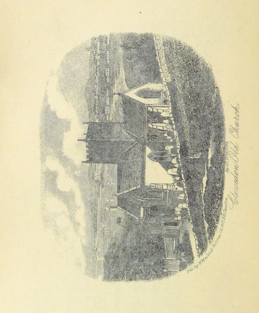An illustration from The Complete Guide to Clevedon and its vicinity ... with notes on the natural history of the neighbourhood. By R. S. S. Illustrated, 1879, leaf 74