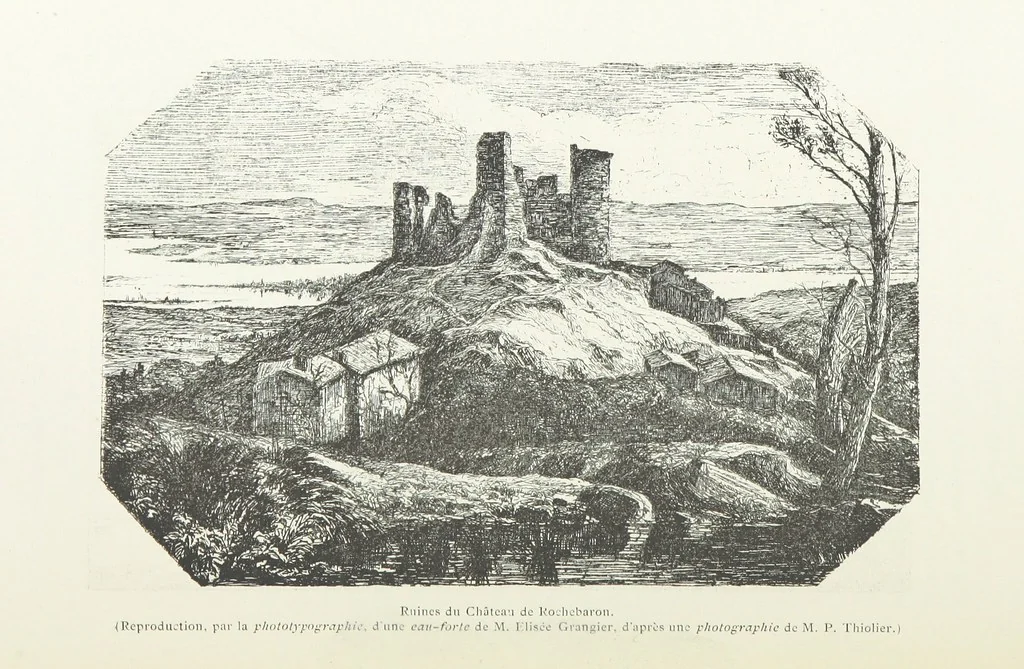An illustration from Histoire de Saint-Bonnet-le-Chateau ... Ouvrage publié en collaboration par deux prêtres du diocèse de Lyon [James Condamin and François Langlois, 1885, leaf 364
