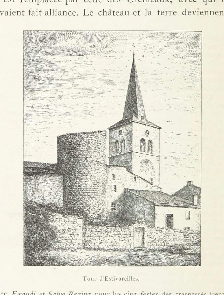 An illustration from Histoire de Saint-Bonnet-le-Chateau ... Ouvrage publié en collaboration par deux prêtres du diocèse de Lyon [James Condamin and François Langlois, 1885, leaf 374