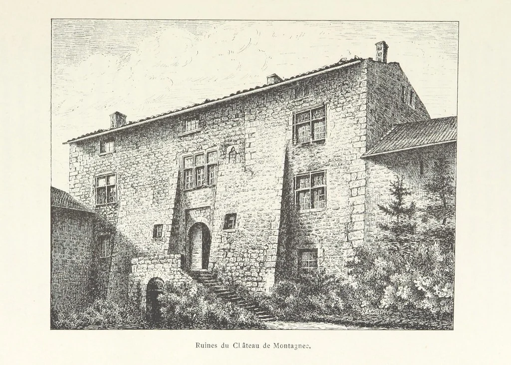 An illustration from Histoire de Saint-Bonnet-le-Chateau ... Ouvrage publié en collaboration par deux prêtres du diocèse de Lyon [James Condamin and François Langlois, 1885, leaf 377