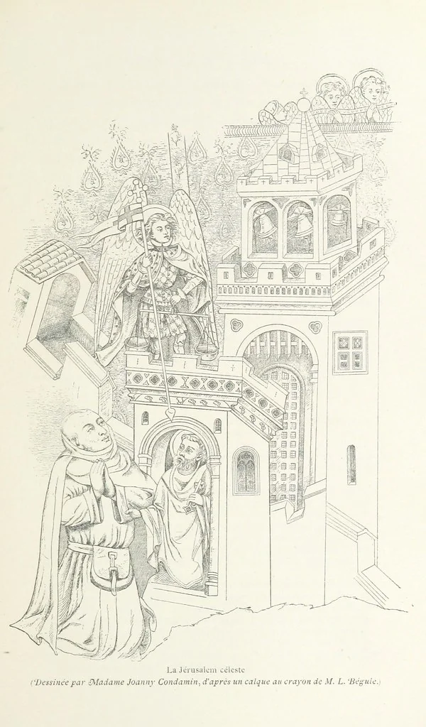 An illustration from Histoire de Saint-Bonnet-le-Chateau ... Ouvrage publié en collaboration par deux prêtres du diocèse de Lyon [James Condamin and François Langlois, 1885, leaf 461