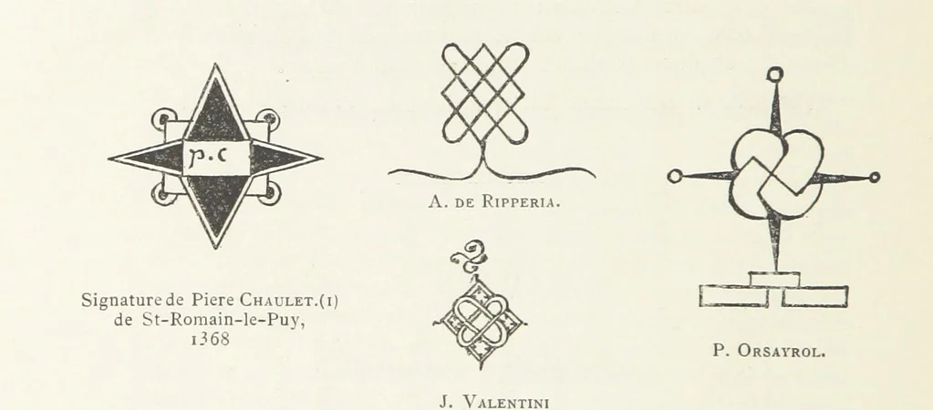 An illustration from Histoire de Saint-Bonnet-le-Chateau ... Ouvrage publié en collaboration par deux prêtres du diocèse de Lyon [James Condamin and François Langlois, 1885, leaf 490