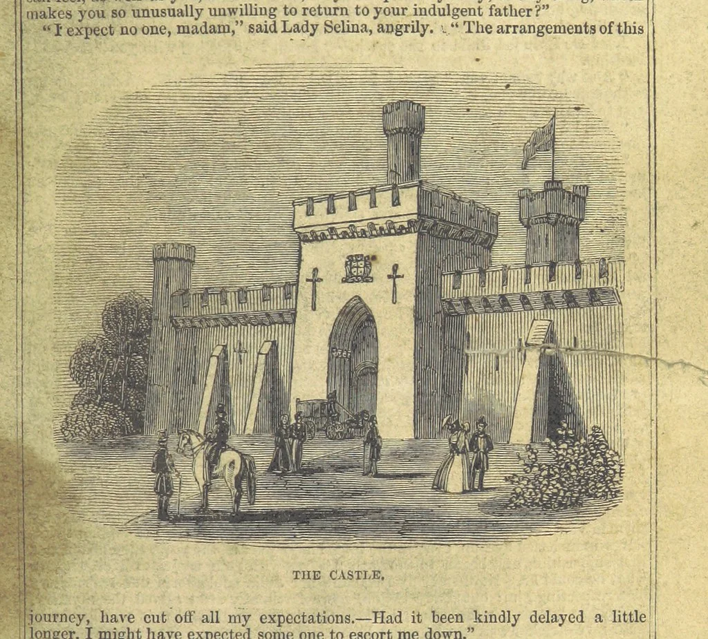 An illustration from Santo Sebatiano, or the Heiress of Montalvan. A romance of the eighteenth century. [By Catherine Cutbertson. With illustrations, 1847, leaf 127