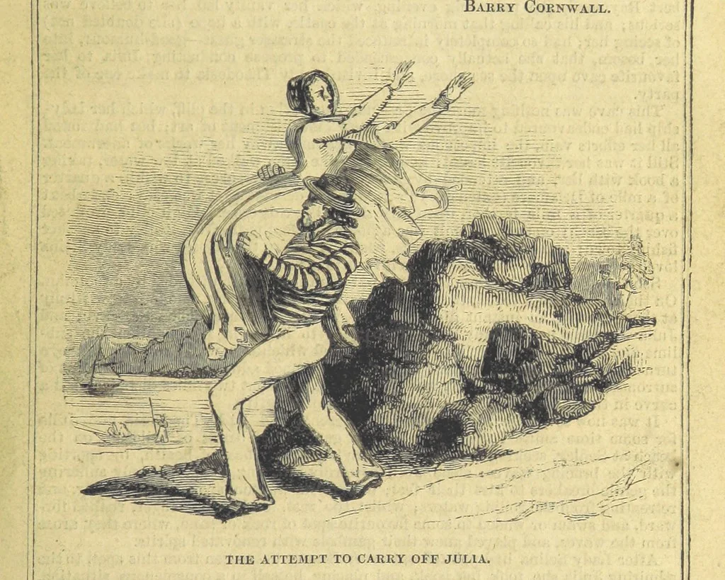An illustration from Santo Sebatiano, or the Heiress of Montalvan. A romance of the eighteenth century. [By Catherine Cutbertson. With illustrations, 1847, leaf 159
