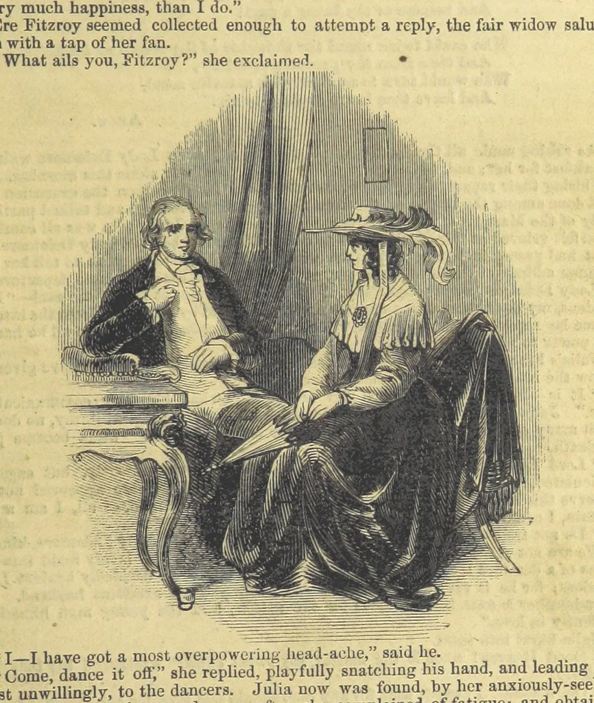 An illustration from Santo Sebatiano, or the Heiress of Montalvan. A romance of the eighteenth century. [By Catherine Cutbertson. With illustrations, 1847, leaf 175