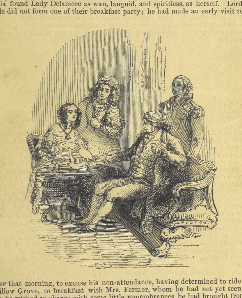 An illustration from Santo Sebatiano, or the Heiress of Montalvan. A romance of the eighteenth century. [By Catherine Cutbertson. With illustrations, 1847, leaf 239