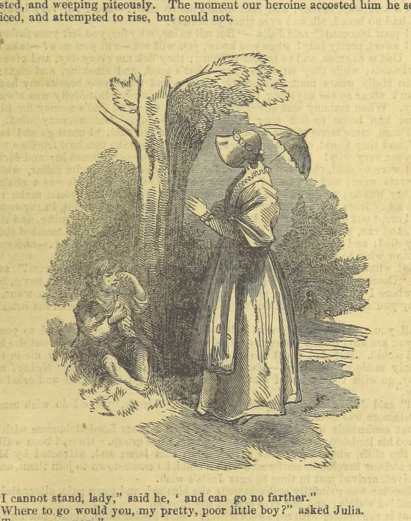 An illustration from Santo Sebatiano, or the Heiress of Montalvan. A romance of the eighteenth century. [By Catherine Cutbertson. With illustrations, 1847, leaf 271