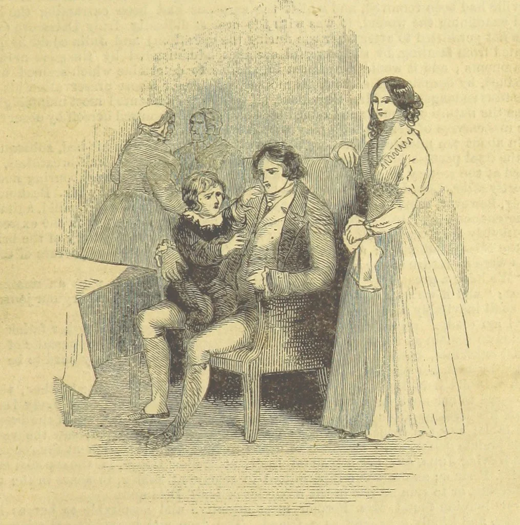An illustration from Santo Sebatiano, or the Heiress of Montalvan. A romance of the eighteenth century. [By Catherine Cutbertson. With illustrations, 1847, leaf 295