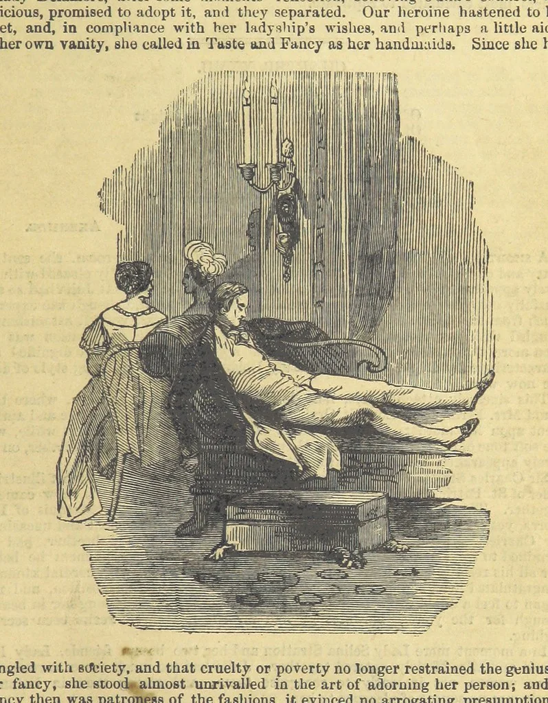 An illustration from Santo Sebatiano, or the Heiress of Montalvan. A romance of the eighteenth century. [By Catherine Cutbertson. With illustrations, 1847, leaf 351