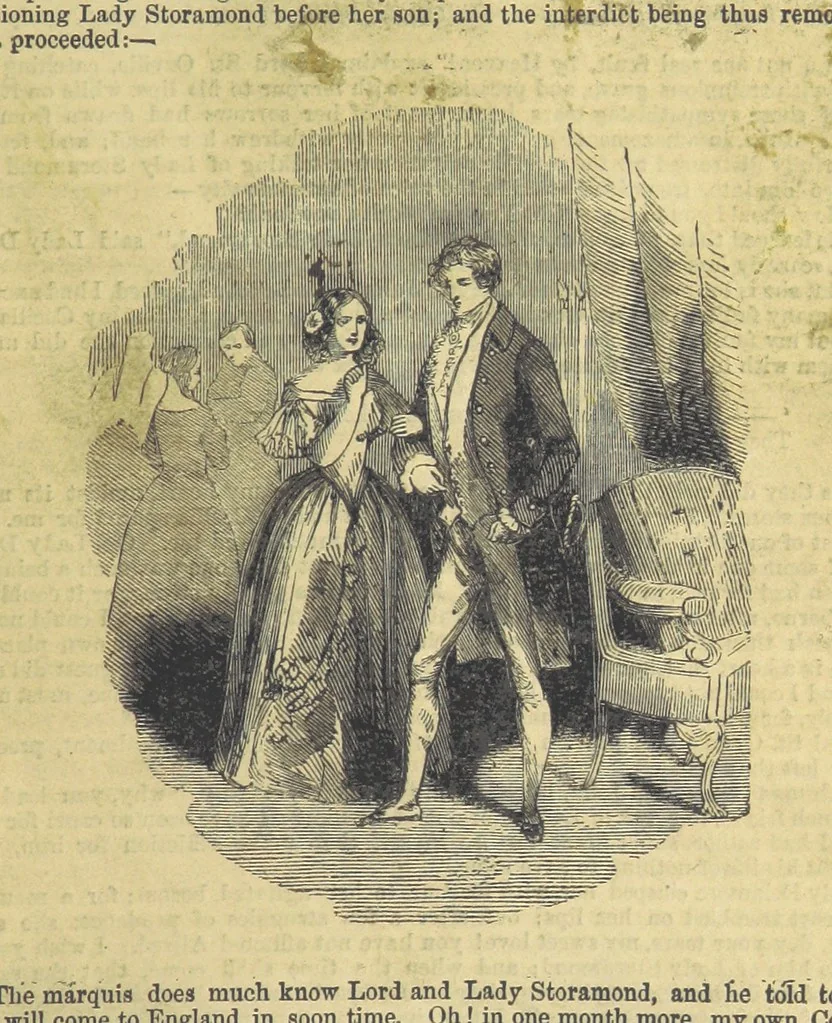 An illustration from Santo Sebatiano, or the Heiress of Montalvan. A romance of the eighteenth century. [By Catherine Cutbertson. With illustrations, 1847, leaf 367