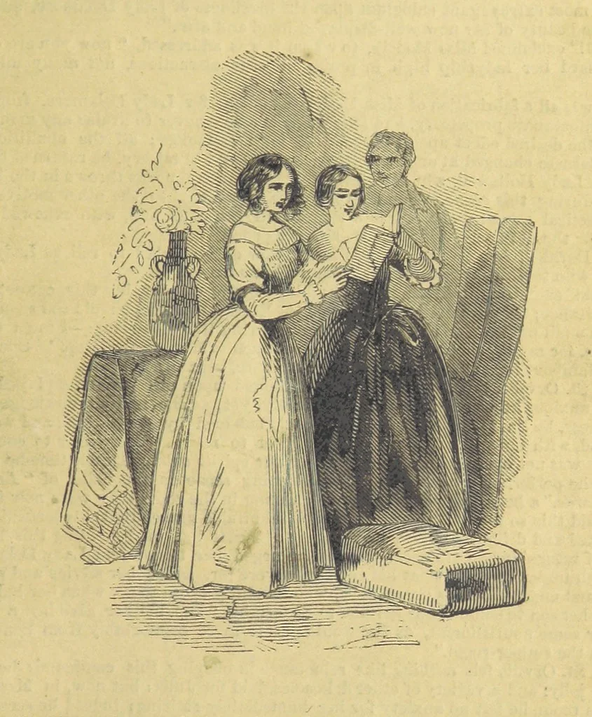 An illustration from Santo Sebatiano, or the Heiress of Montalvan. A romance of the eighteenth century. [By Catherine Cutbertson. With illustrations, 1847, leaf 391