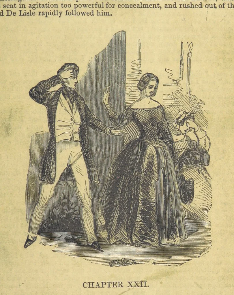 An illustration from Santo Sebatiano, or the Heiress of Montalvan. A romance of the eighteenth century. [By Catherine Cutbertson. With illustrations, 1847, leaf 471