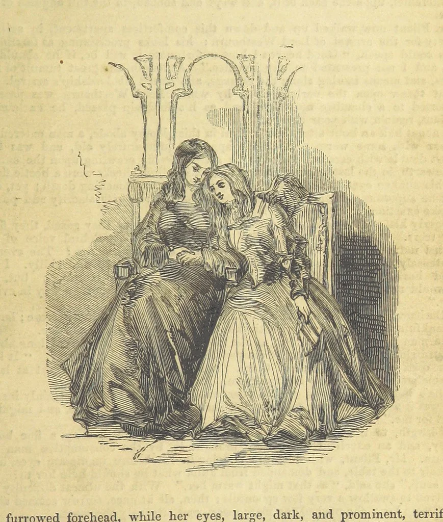An illustration from Santo Sebatiano, or the Heiress of Montalvan. A romance of the eighteenth century. [By Catherine Cutbertson. With illustrations, 1847, leaf 487