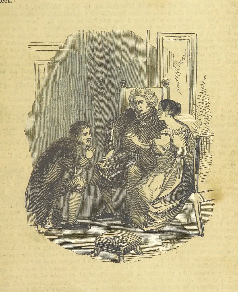 An illustration from Santo Sebatiano, or the Heiress of Montalvan. A romance of the eighteenth century. [By Catherine Cutbertson. With illustrations, 1847, leaf 527