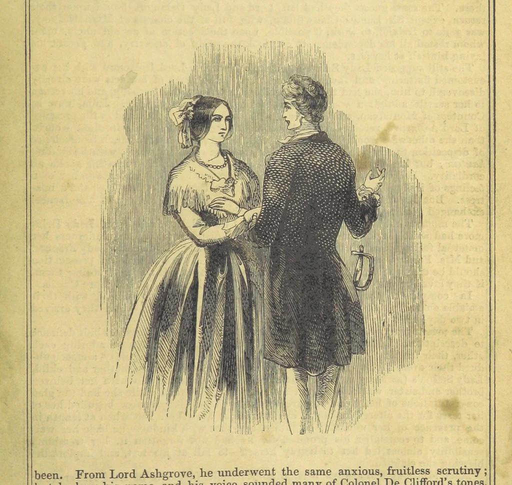 An illustration from Santo Sebatiano, or the Heiress of Montalvan. A romance of the eighteenth century. [By Catherine Cutbertson. With illustrations, 1847, leaf 535