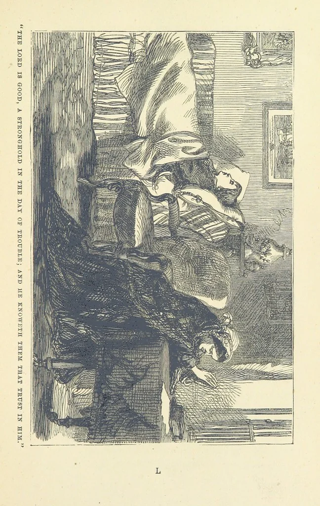 An illustration from The Poor Clerk and his Crooked Sixpence, 1874, leaf 165