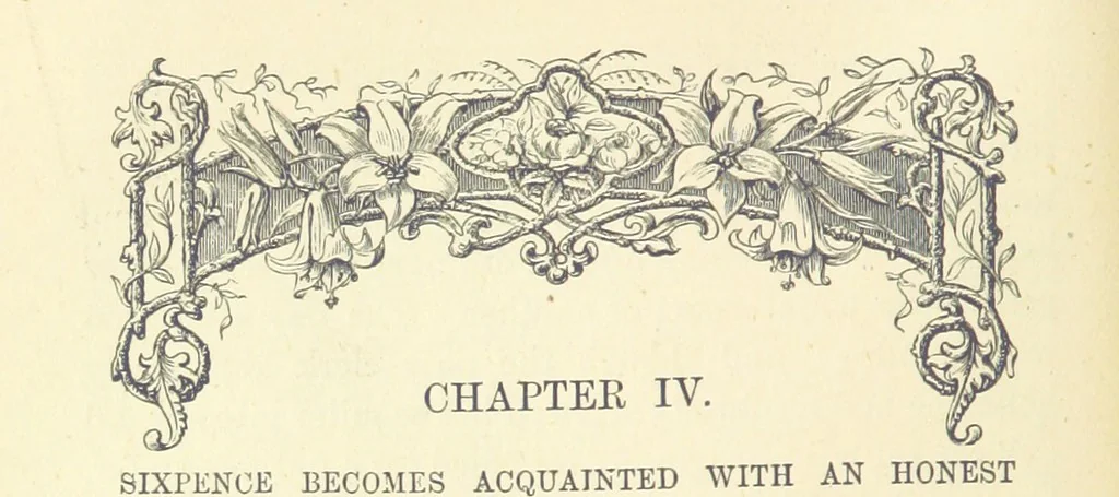 An illustration from The Poor Clerk and his Crooked Sixpence, 1874, leaf 38
