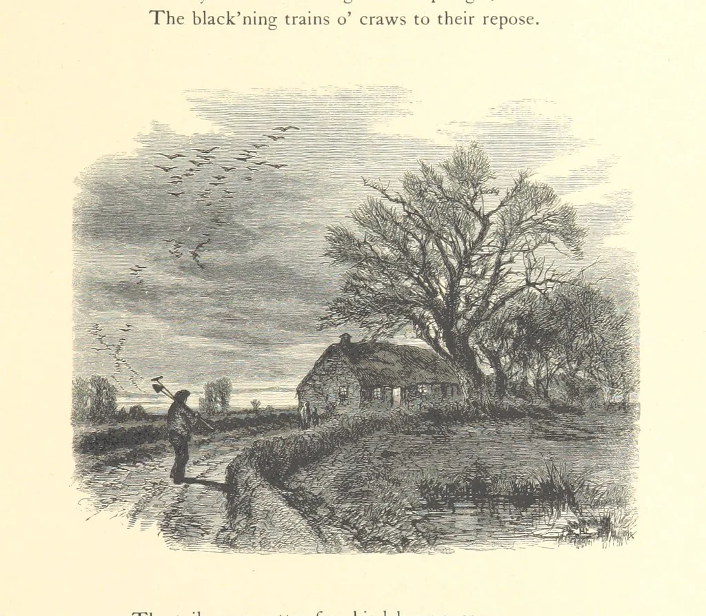 An illustration from Festival of Song: a series of Evenings with the Poets. Prepared by the author of “Salad for the Solitary” ... (F. Saunders). With ... pictures by Members of the National Academy of Design. Engraved by Bobbett and Hooper, 1866, leaf 165
