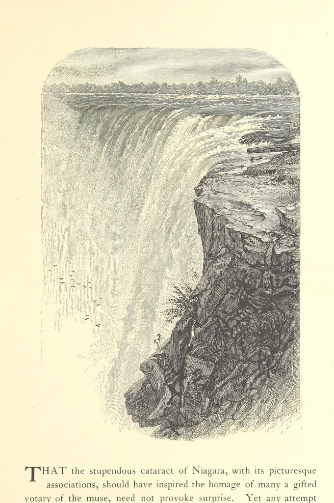 An illustration from Festival of Song: a series of Evenings with the Poets. Prepared by the author of “Salad for the Solitary” ... (F. Saunders). With ... pictures by Members of the National Academy of Design. Engraved by Bobbett and Hooper, 1866, leaf 185
