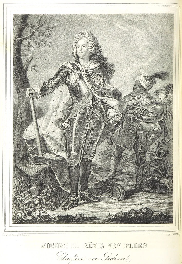 An illustration from Sachsen sonst und jetzt. Historisches Werk ... Mit Beiträgen von W. Schäfer, C. A. L. Friedrich, F. Lubojatzky u. m. A. Nebst 54 lithographirten Beilagen, 1847, leaf 118