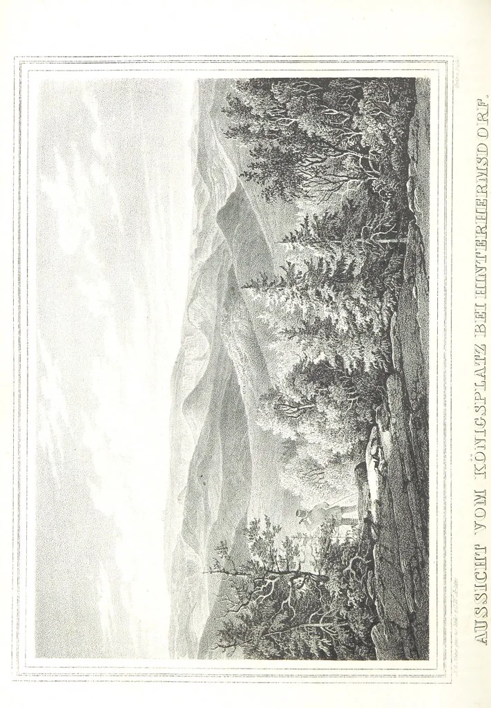 An illustration from Sachsen sonst und jetzt. Historisches Werk ... Mit Beiträgen von W. Schäfer, C. A. L. Friedrich, F. Lubojatzky u. m. A. Nebst 54 lithographirten Beilagen, 1847, leaf 148