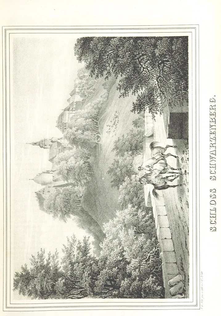 An illustration from Sachsen sonst und jetzt. Historisches Werk ... Mit Beiträgen von W. Schäfer, C. A. L. Friedrich, F. Lubojatzky u. m. A. Nebst 54 lithographirten Beilagen, 1847, leaf 241