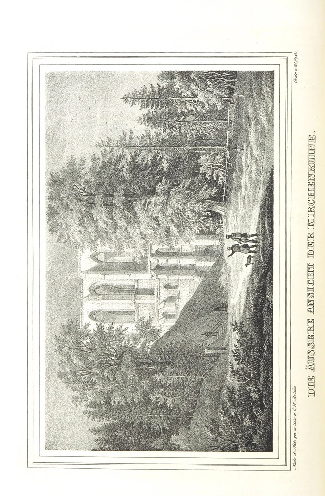 An illustration from Sachsen sonst und jetzt. Historisches Werk ... Mit Beiträgen von W. Schäfer, C. A. L. Friedrich, F. Lubojatzky u. m. A. Nebst 54 lithographirten Beilagen, 1847, leaf 258