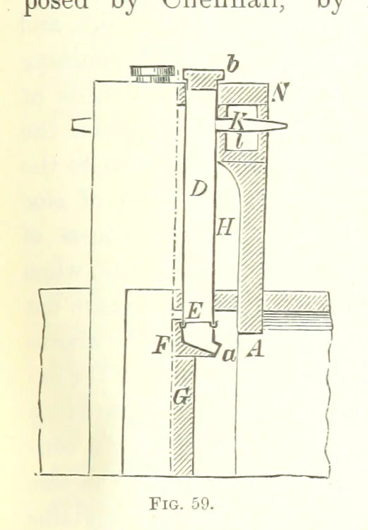 An illustration from Handbook of Metallurgy ... Translated by H. Louis, 1898, leaf 121