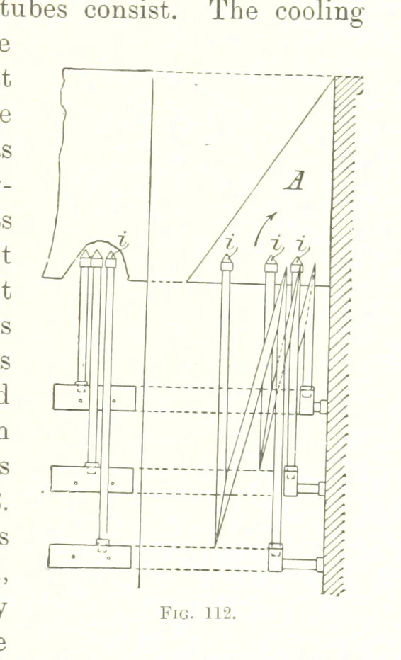 An illustration from Handbook of Metallurgy ... Translated by H. Louis, 1898, leaf 163