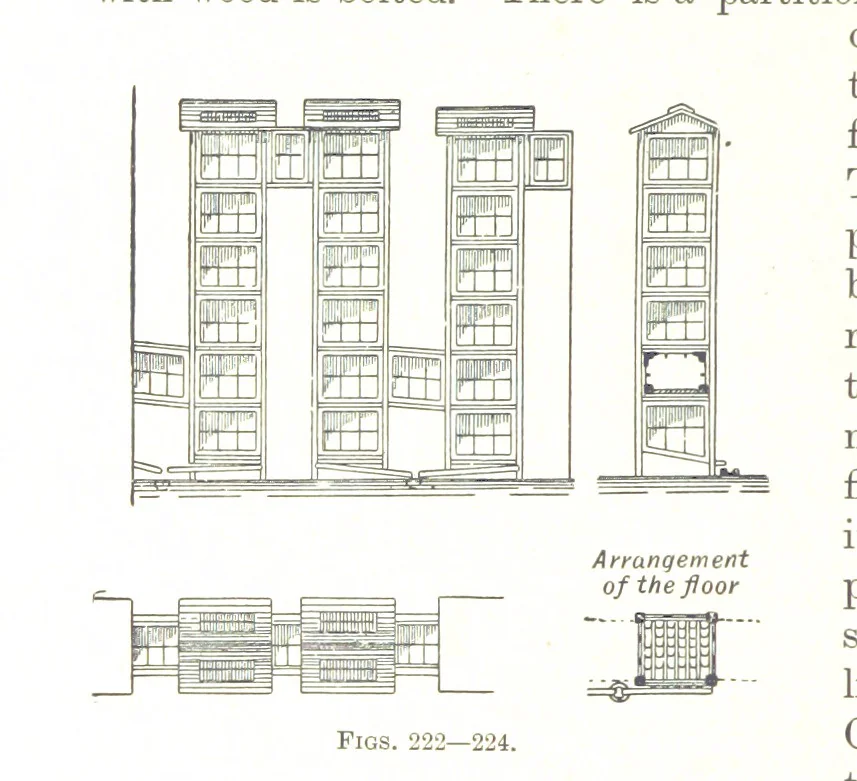 An illustration from Handbook of Metallurgy ... Translated by H. Louis, 1898, leaf 316