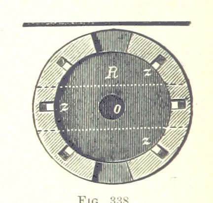 An illustration from Handbook of Metallurgy ... Translated by H. Louis, 1898, leaf 590