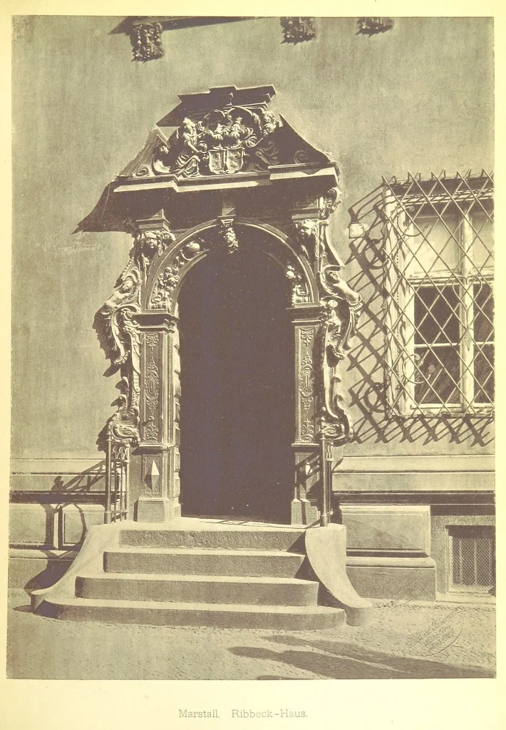 An illustration from Aus Alt-Berlin. Stille Ecken und Winkel der Reichshauptstadt in kulturhistorischen Schilderungen, etc, 1891, leaf 113