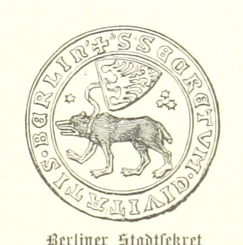 An illustration from Aus Alt-Berlin. Stille Ecken und Winkel der Reichshauptstadt in kulturhistorischen Schilderungen, etc, 1891, leaf 141