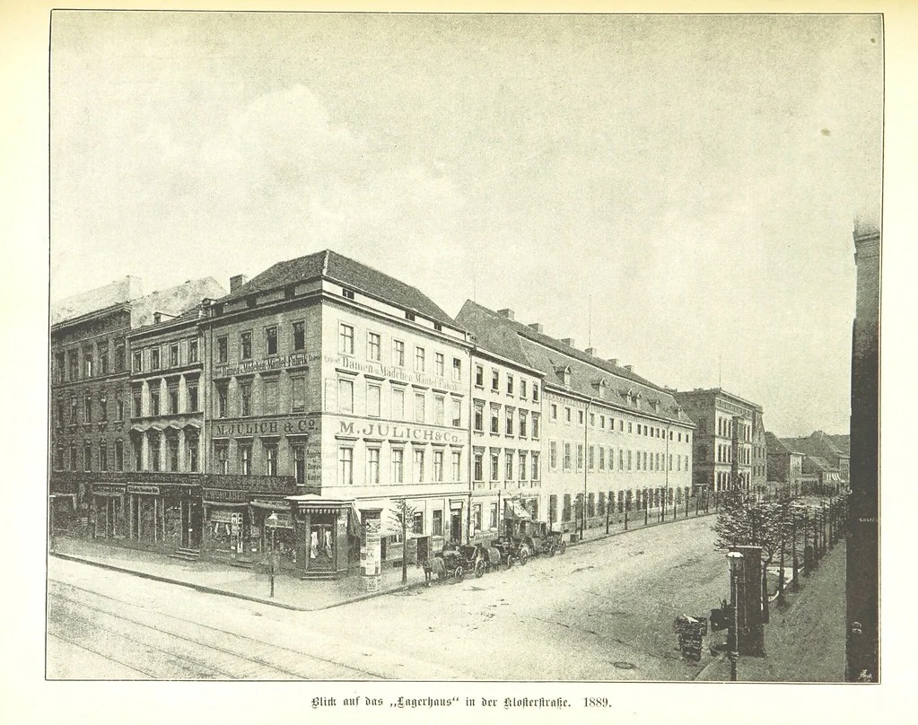 An illustration from Aus Alt-Berlin. Stille Ecken und Winkel der Reichshauptstadt in kulturhistorischen Schilderungen, etc, 1891, leaf 144
