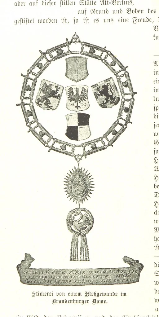 An illustration from Aus Alt-Berlin. Stille Ecken und Winkel der Reichshauptstadt in kulturhistorischen Schilderungen, etc, 1891, leaf 148