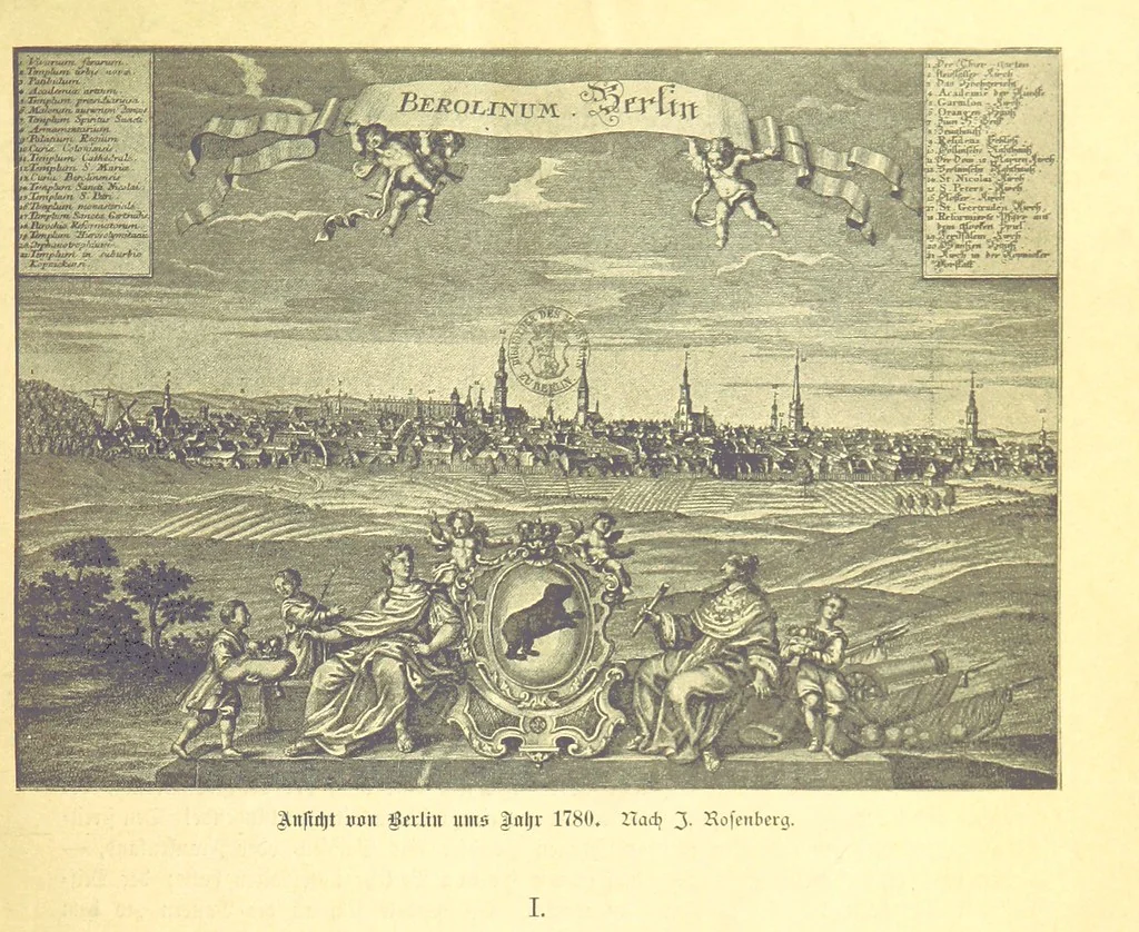 An illustration from Aus Alt-Berlin. Stille Ecken und Winkel der Reichshauptstadt in kulturhistorischen Schilderungen, etc, 1891, leaf 15