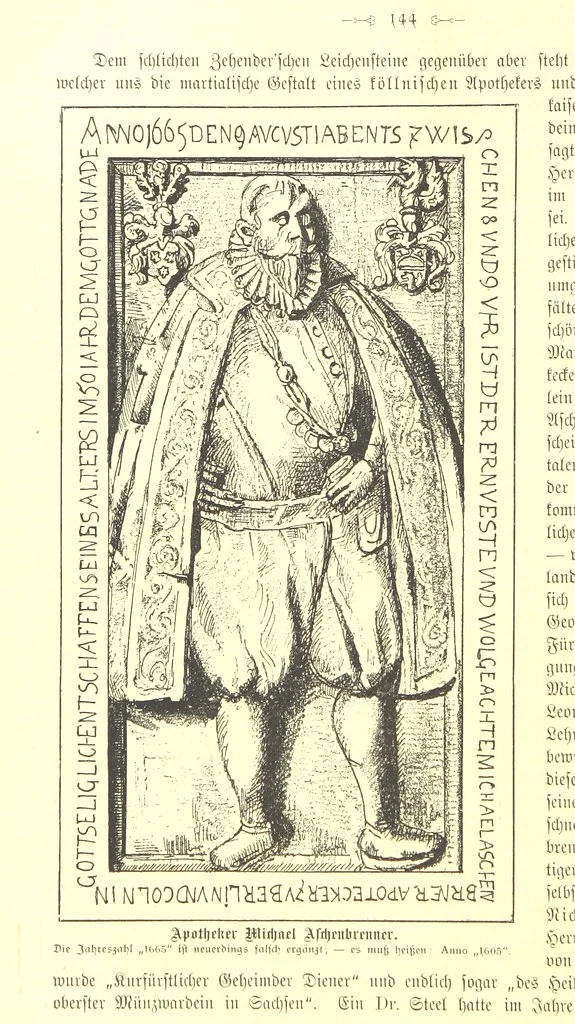 An illustration from Aus Alt-Berlin. Stille Ecken und Winkel der Reichshauptstadt in kulturhistorischen Schilderungen, etc, 1891, leaf 162
