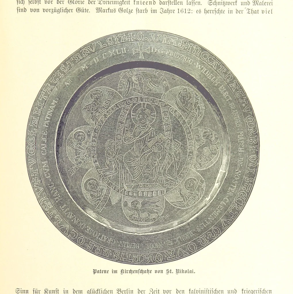 An illustration from Aus Alt-Berlin. Stille Ecken und Winkel der Reichshauptstadt in kulturhistorischen Schilderungen, etc, 1891, leaf 187