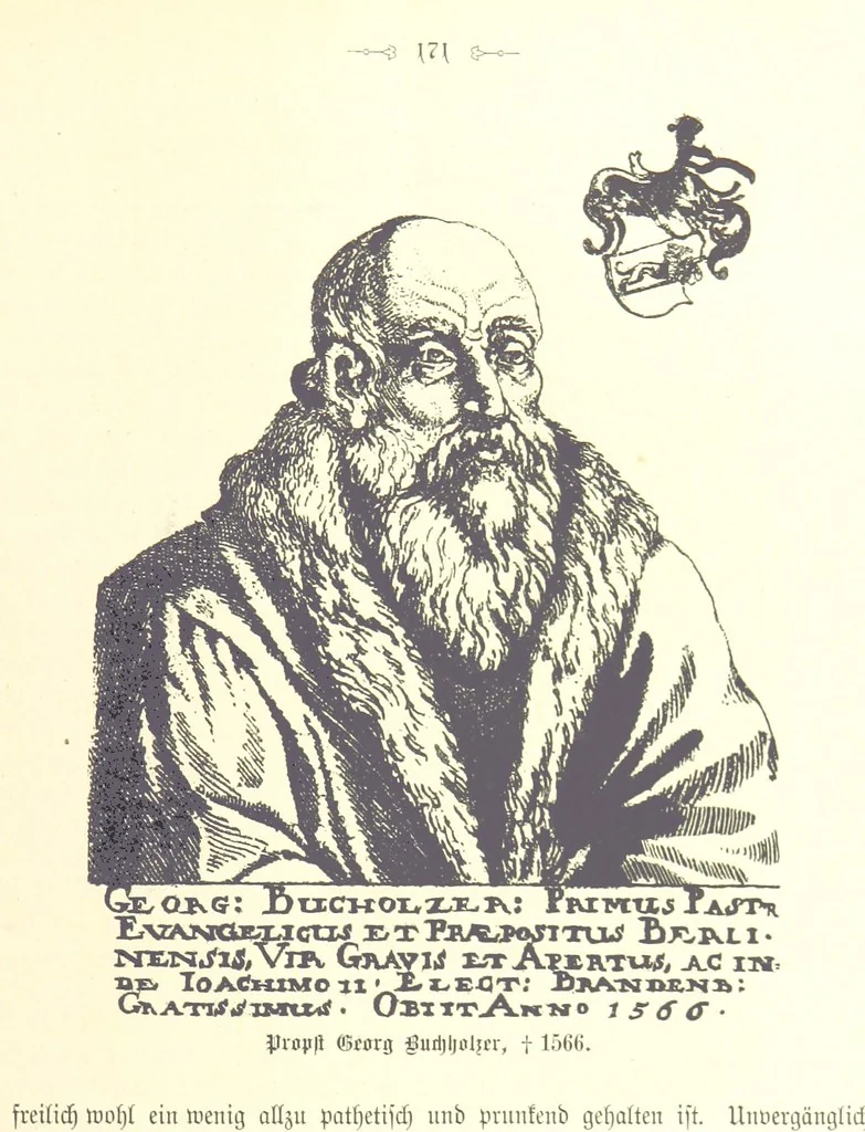 An illustration from Aus Alt-Berlin. Stille Ecken und Winkel der Reichshauptstadt in kulturhistorischen Schilderungen, etc, 1891, leaf 189