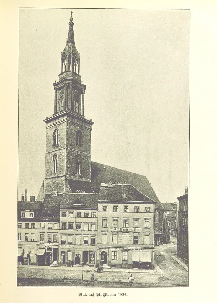 An illustration from Aus Alt-Berlin. Stille Ecken und Winkel der Reichshauptstadt in kulturhistorischen Schilderungen, etc, 1891, leaf 209