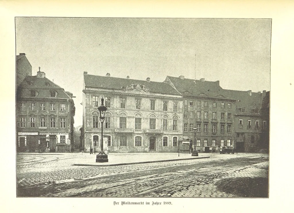An illustration from Aus Alt-Berlin. Stille Ecken und Winkel der Reichshauptstadt in kulturhistorischen Schilderungen, etc, 1891, leaf 22