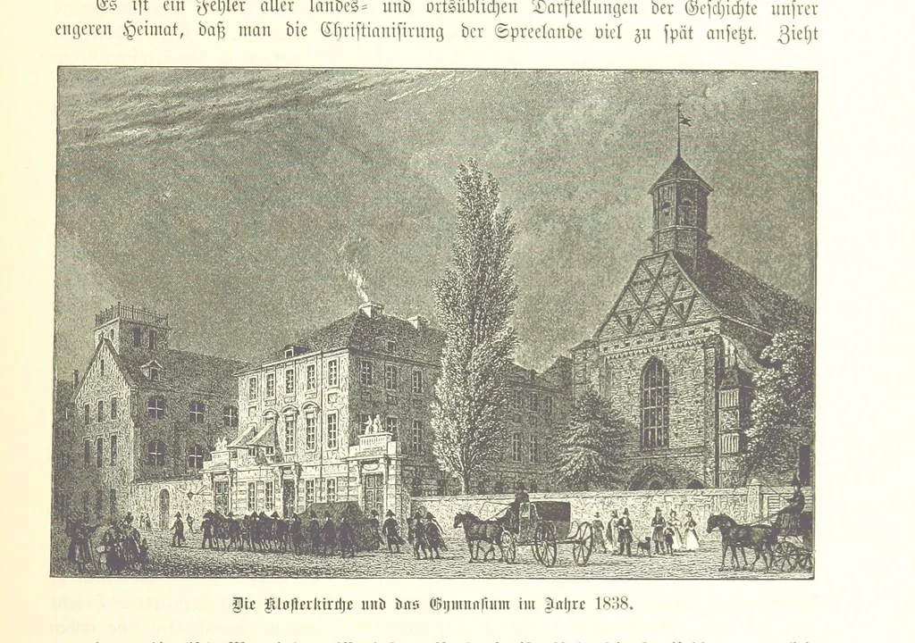 An illustration from Aus Alt-Berlin. Stille Ecken und Winkel der Reichshauptstadt in kulturhistorischen Schilderungen, etc, 1891, leaf 237