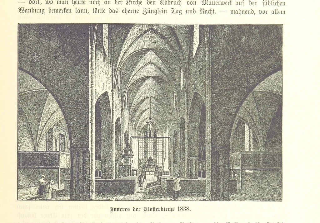 An illustration from Aus Alt-Berlin. Stille Ecken und Winkel der Reichshauptstadt in kulturhistorischen Schilderungen, etc, 1891, leaf 241