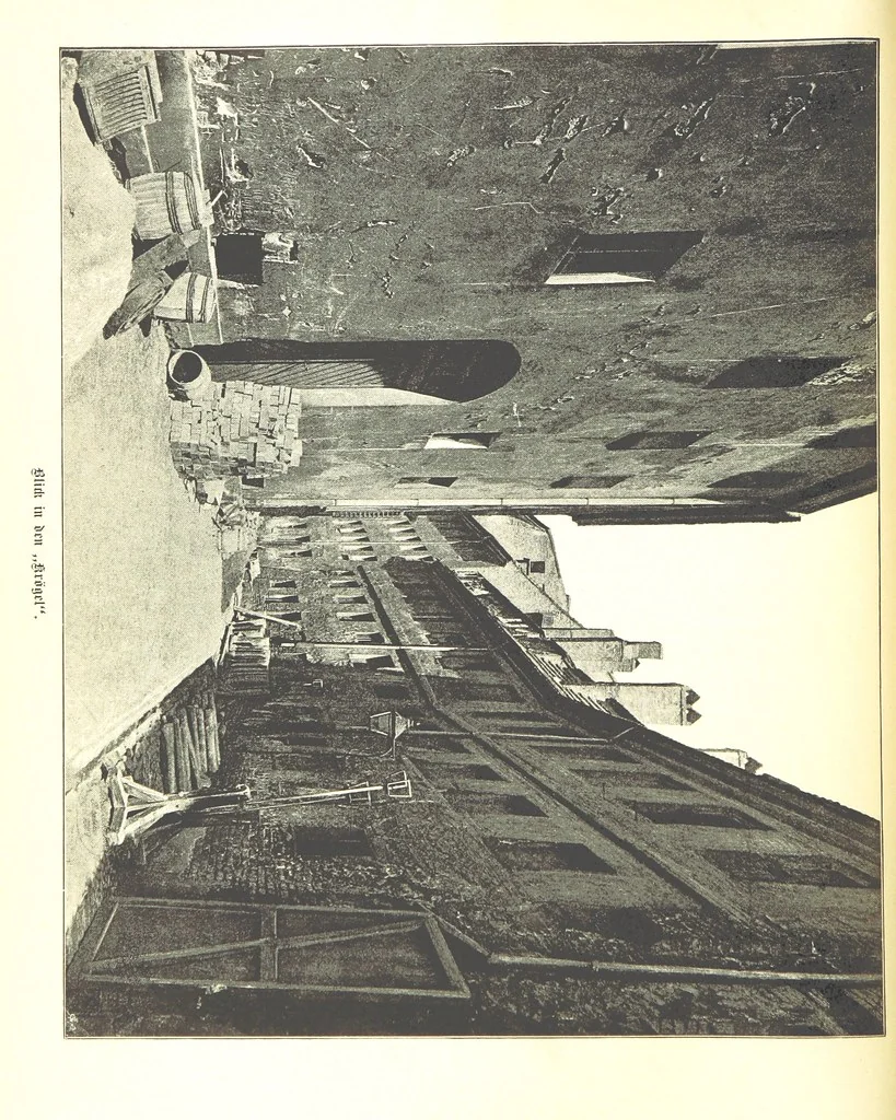 An illustration from Aus Alt-Berlin. Stille Ecken und Winkel der Reichshauptstadt in kulturhistorischen Schilderungen, etc, 1891, leaf 26