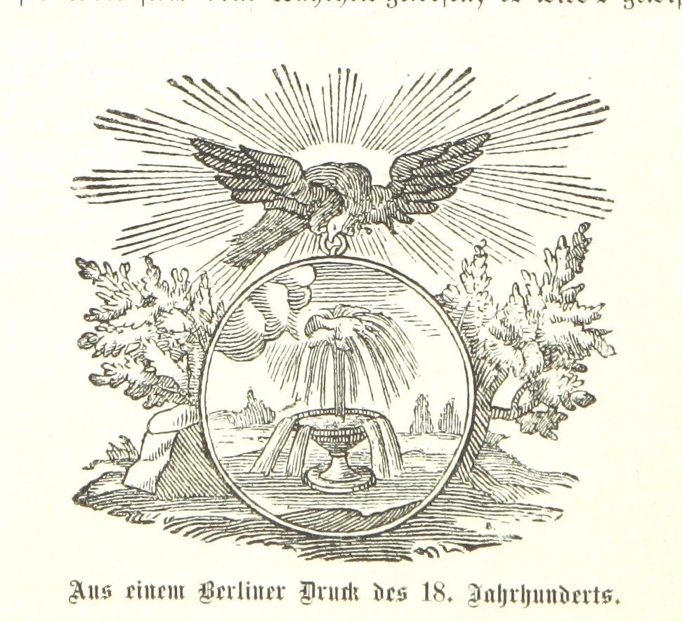 An illustration from Aus Alt-Berlin. Stille Ecken und Winkel der Reichshauptstadt in kulturhistorischen Schilderungen, etc, 1891, leaf 268
