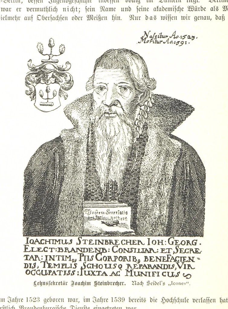 An illustration from Aus Alt-Berlin. Stille Ecken und Winkel der Reichshauptstadt in kulturhistorischen Schilderungen, etc, 1891, leaf 300