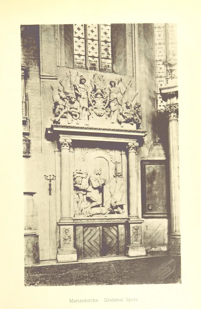 An illustration from Aus Alt-Berlin. Stille Ecken und Winkel der Reichshauptstadt in kulturhistorischen Schilderungen, etc, 1891, leaf 31
