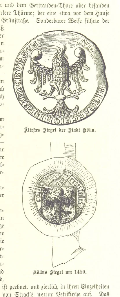 An illustration from Aus Alt-Berlin. Stille Ecken und Winkel der Reichshauptstadt in kulturhistorischen Schilderungen, etc, 1891, leaf 325