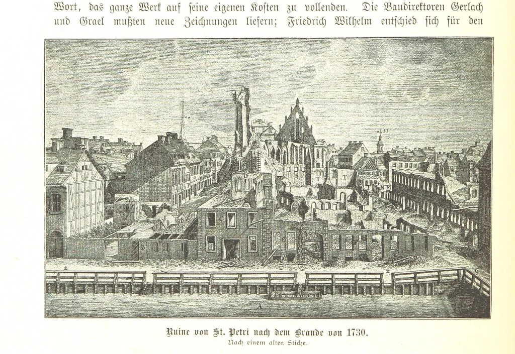 An illustration from Aus Alt-Berlin. Stille Ecken und Winkel der Reichshauptstadt in kulturhistorischen Schilderungen, etc, 1891, leaf 332
