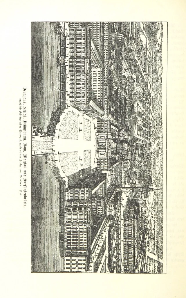An illustration from Aus Alt-Berlin. Stille Ecken und Winkel der Reichshauptstadt in kulturhistorischen Schilderungen, etc, 1891, leaf 364